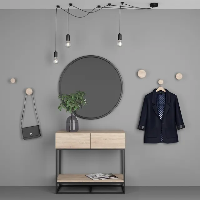 furniture – Entrance hallway 6 3ds Max