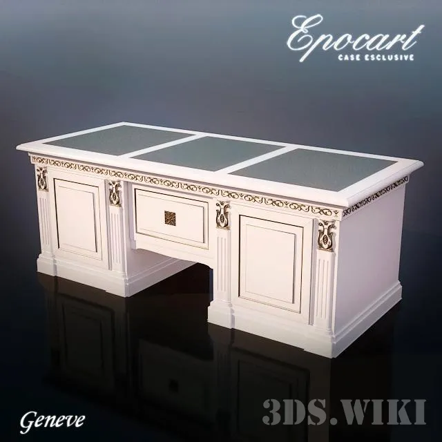 furniture – Epocart Geneve writing desk 3ds Max