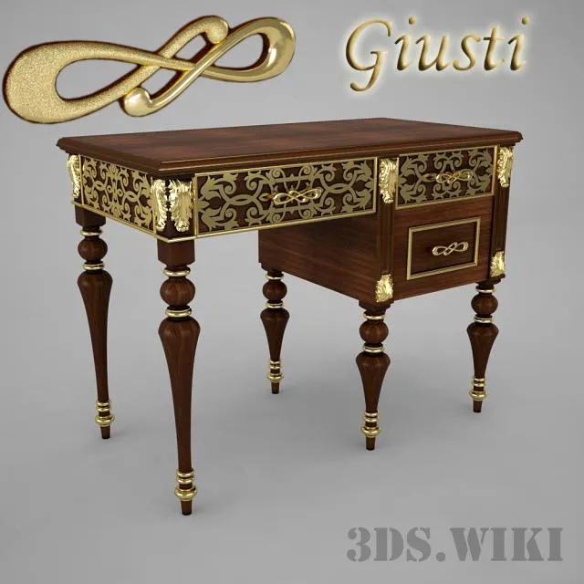 furniture – Fama Giusti writing desk 3ds Max