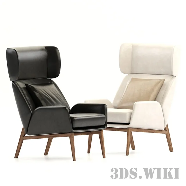 furniture – Fendi Casa Hermann Armchair 3ds Max