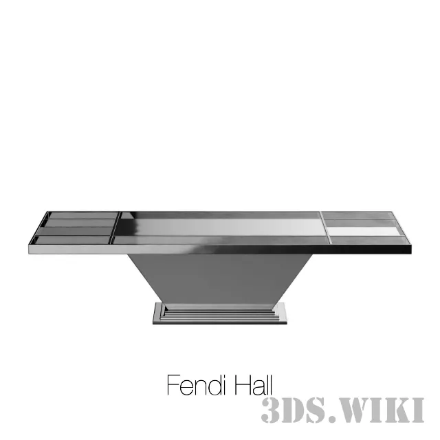 furniture – Fendi Hall table 3ds Max