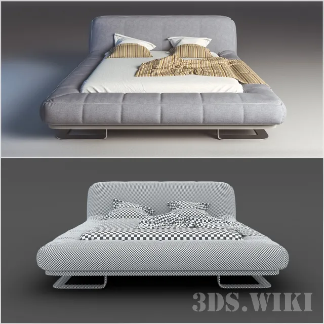 furniture – FFD Bed 3ds Max