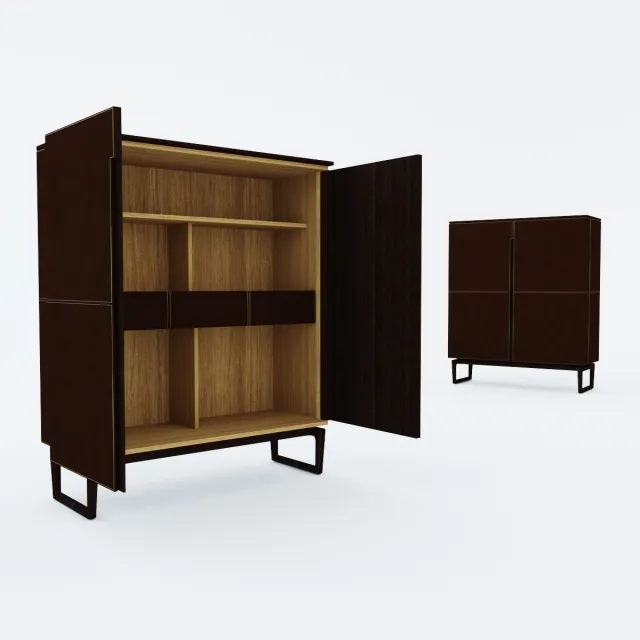 furniture – Fidelio Cabinet Storage Units Poltrona Frau 3ds Max