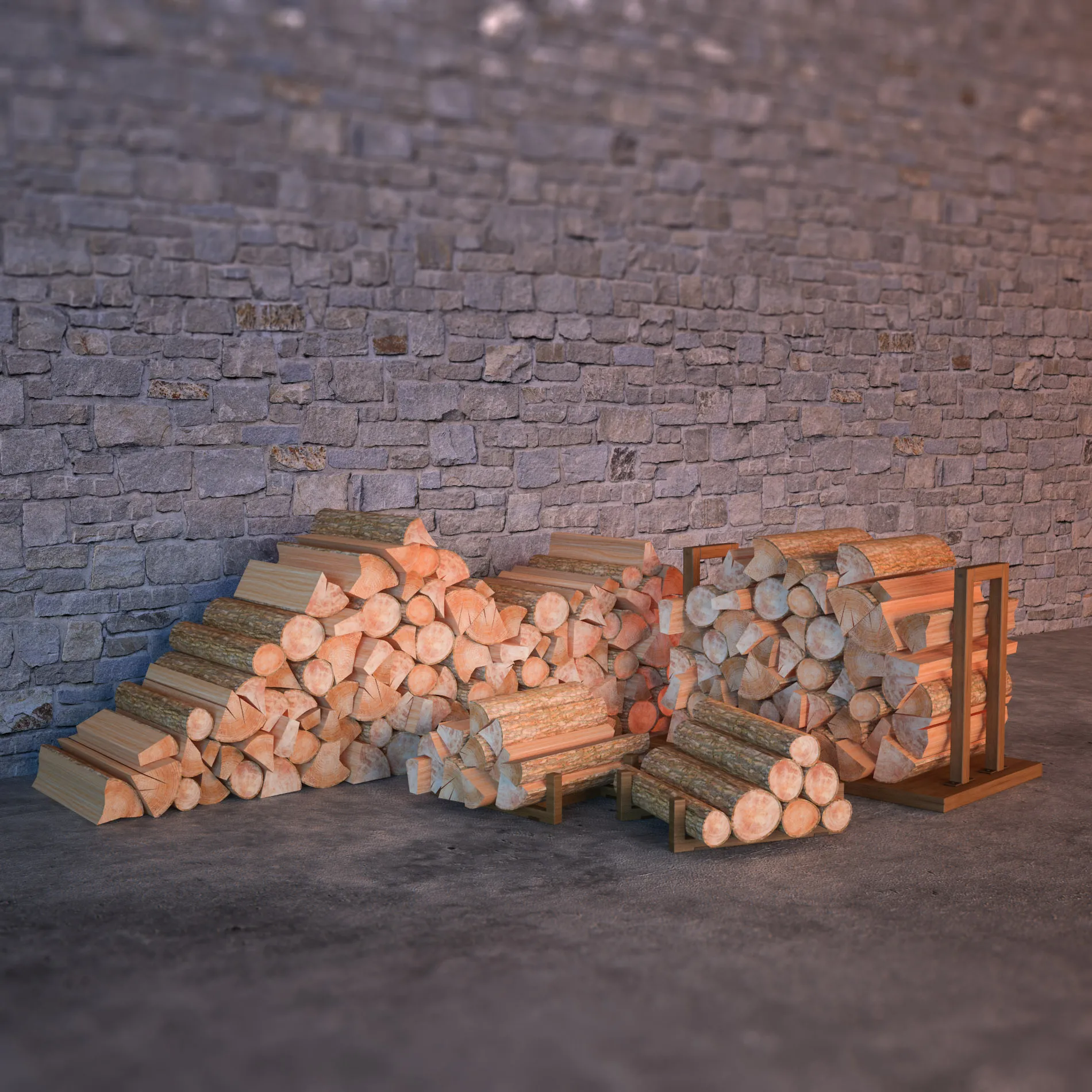 furniture – Firewoods 97 3ds Max