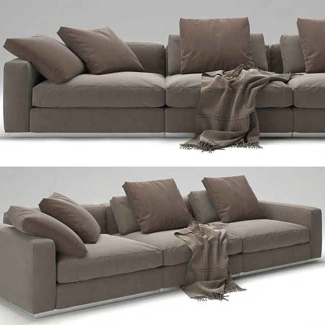 furniture – Flexform sofa 002 3ds Max
