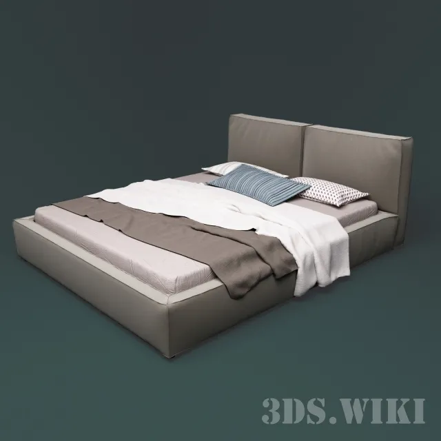 furniture – Flexteam Slim-one bed 3ds Max
