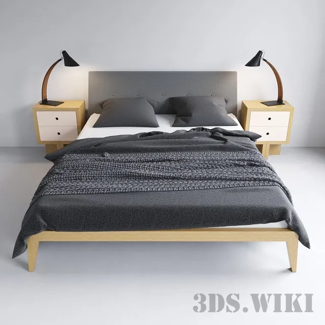 furniture – Fly bed tinting 3ds Max