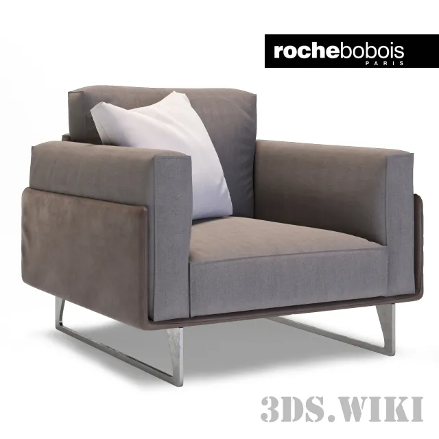 furniture – Focus armchair – Roche Bobois 3ds Max