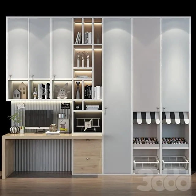 Furniture for a children 0468 3dsMax Model