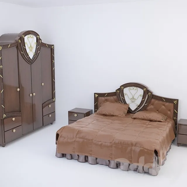 furniture for bedrooms 3DSMax File