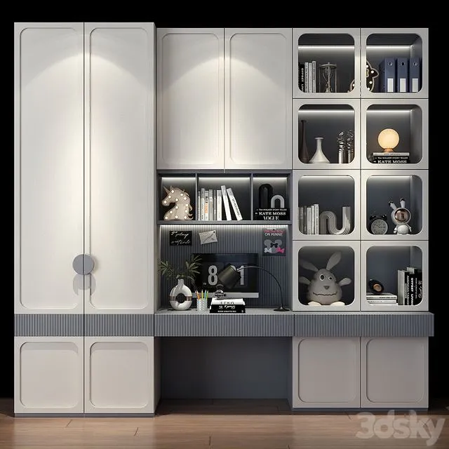 Furniture for children 0636 3dsMax Model