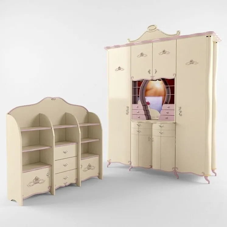 Furniture for children's Forni Mobili Orchidea 3DS Max