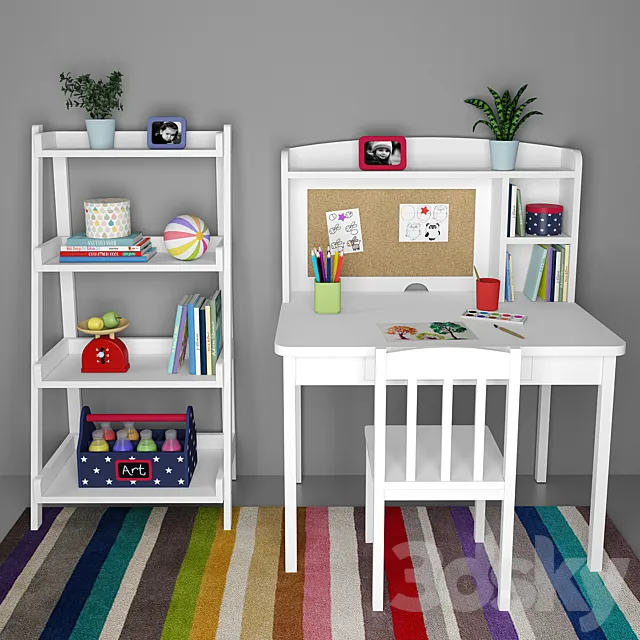 Furniture for children’s room 3DSMax File