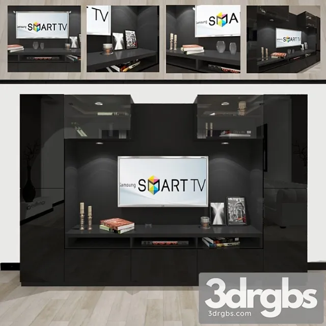 Furniture for tv &amp 3dsmax Download