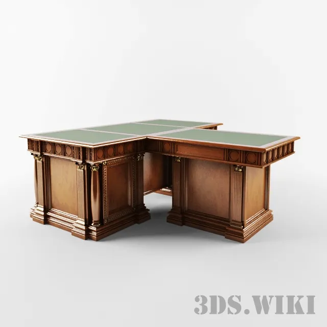 furniture – Francesco Molon Office Desk 3ds Max