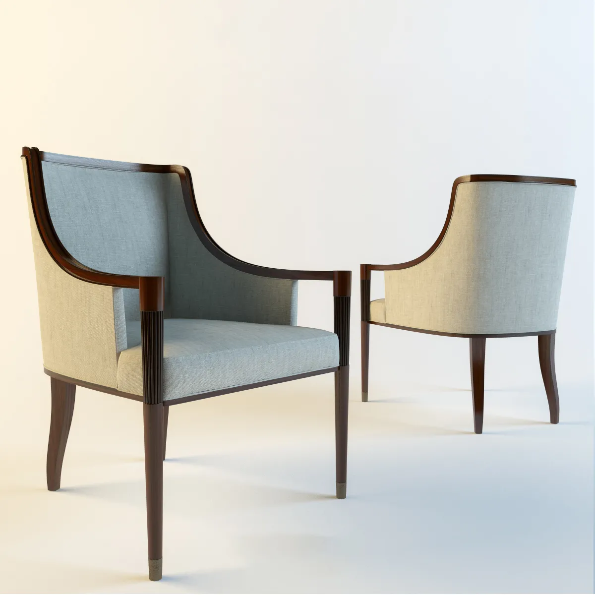 furniture – Frigerio Liza armchair 02 3ds Max