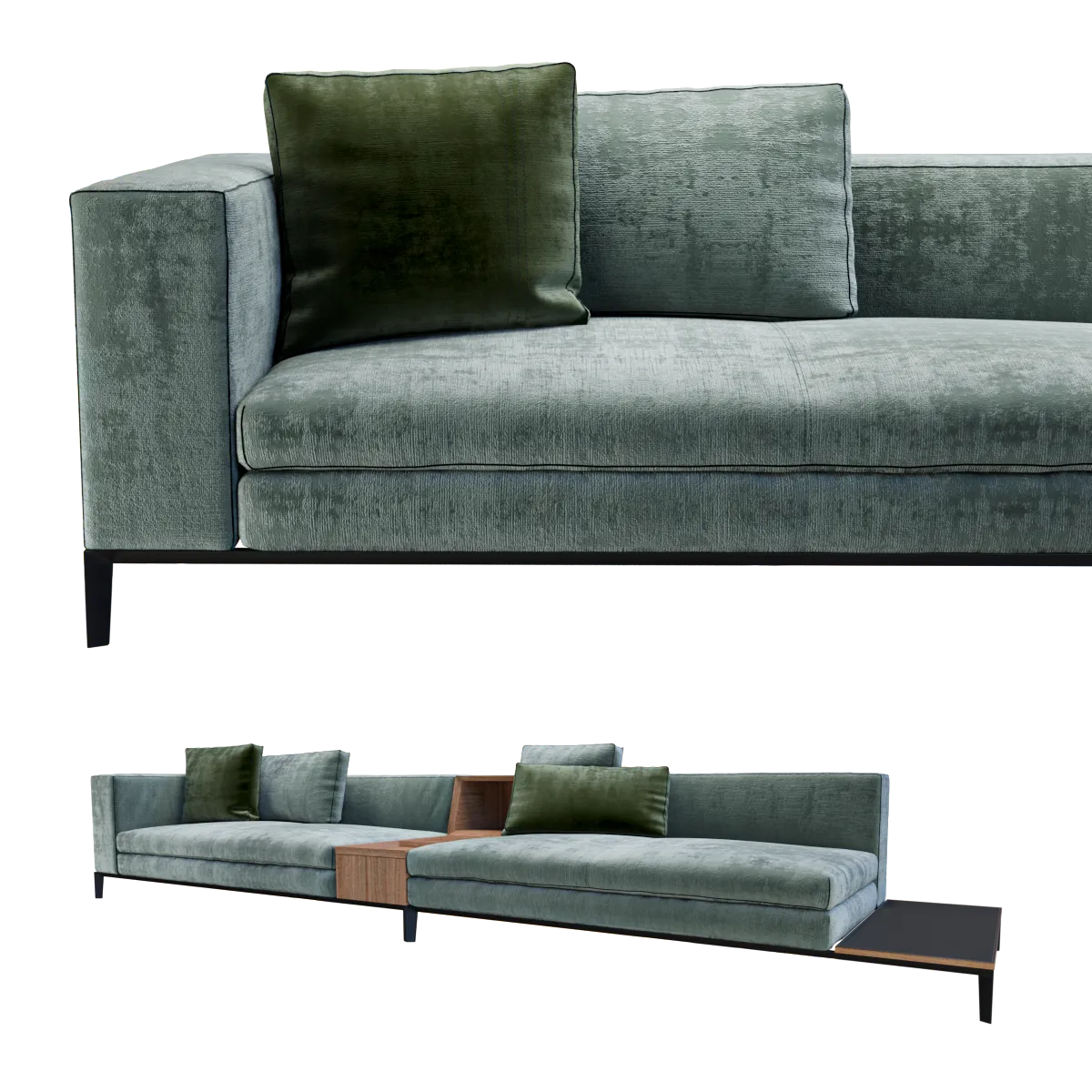 furniture – Frigerio Taylor sofa set 3ds Max