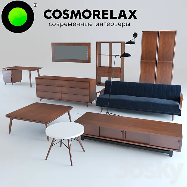 Furniture from Sosmorelax 3DSMax File