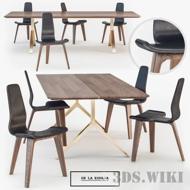 furniture – Furniture set by De La Espada 3ds Max