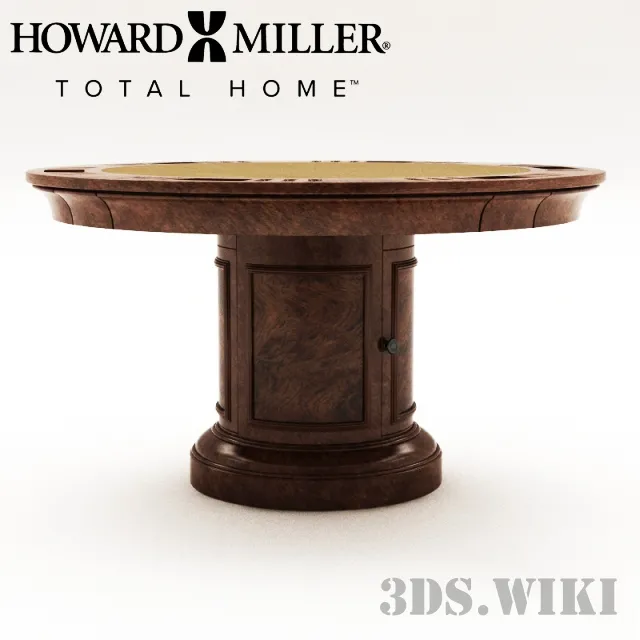 furniture – Gaming table Ithaca – Howard Miller 3ds Max