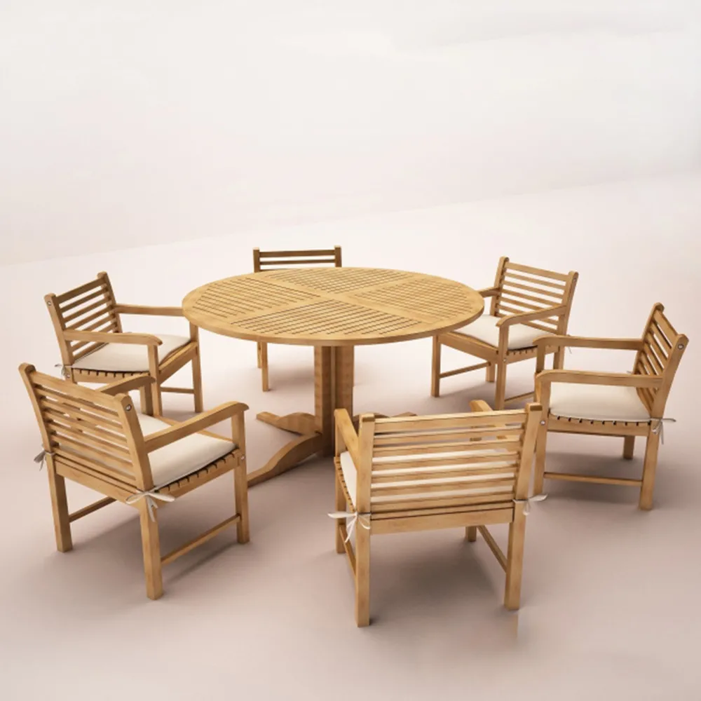 furniture – Garden table and chairs 3ds Max