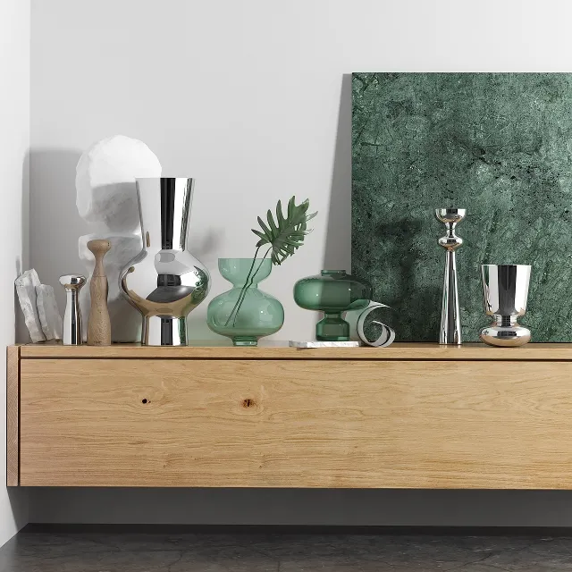 furniture – Georg Jensen decorative set 3ds Max