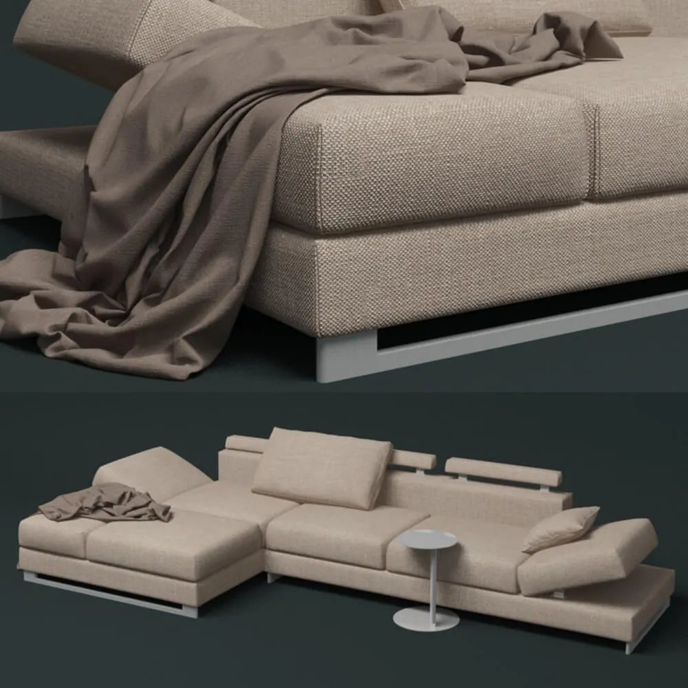 furniture – Georgous modular sofa 3ds Max
