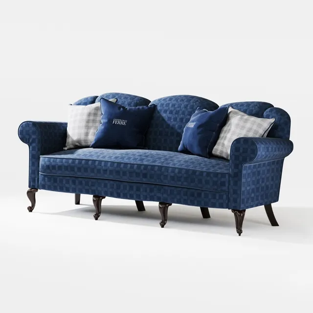 furniture – Gianfranco Ferre Benny sofa 3ds Max