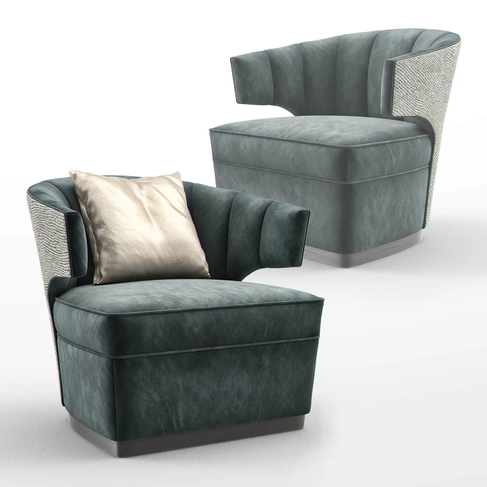 furniture – Gibbs Occasional armchair 07 3ds Max