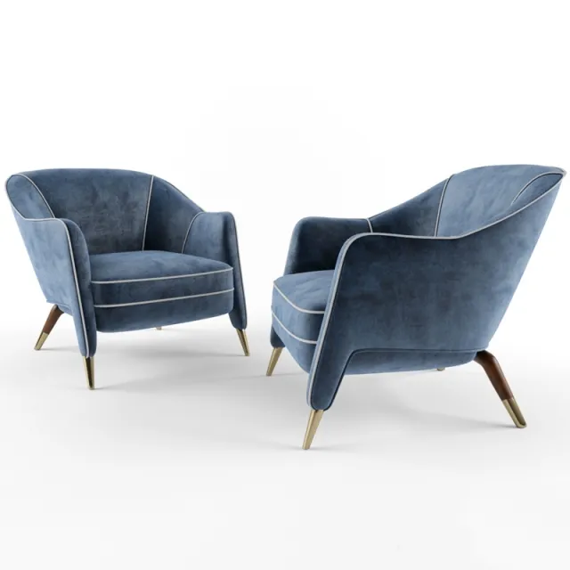 furniture – Gio ponti unique armchair 3ds Max