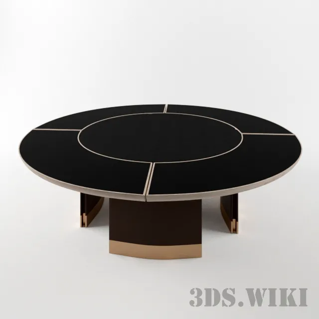 furniture – Giorgetti Gordon table 3ds Max