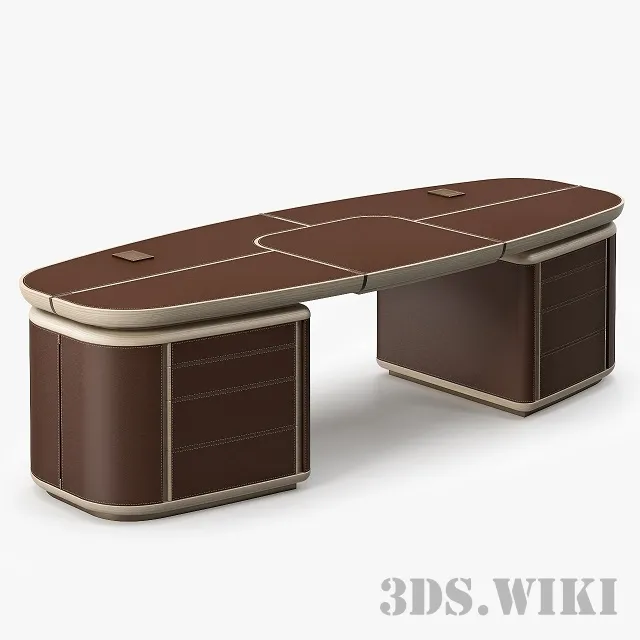 furniture – Giorgetti Tycoon writing desk 3ds Max