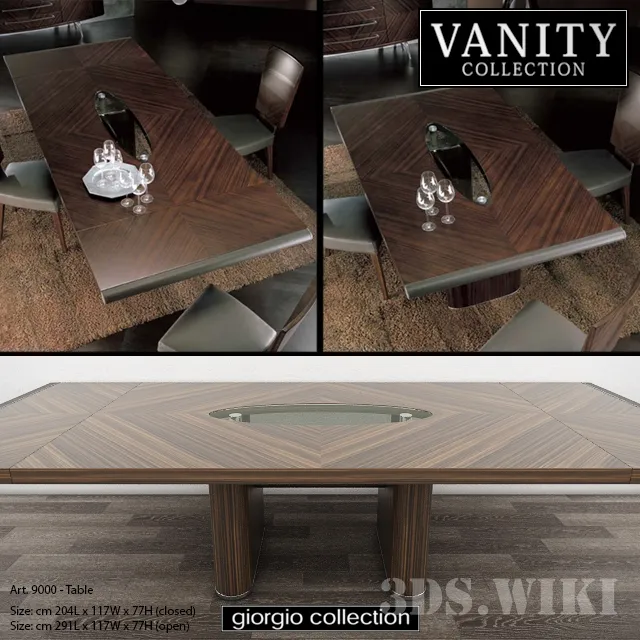 furniture – Giorgio Collection Vanity 9000 transforming table 3ds Max