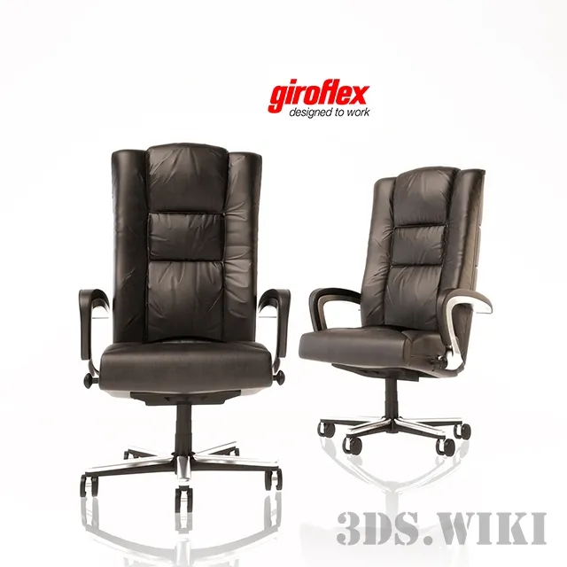 furniture – Giroflex office table 3ds Max