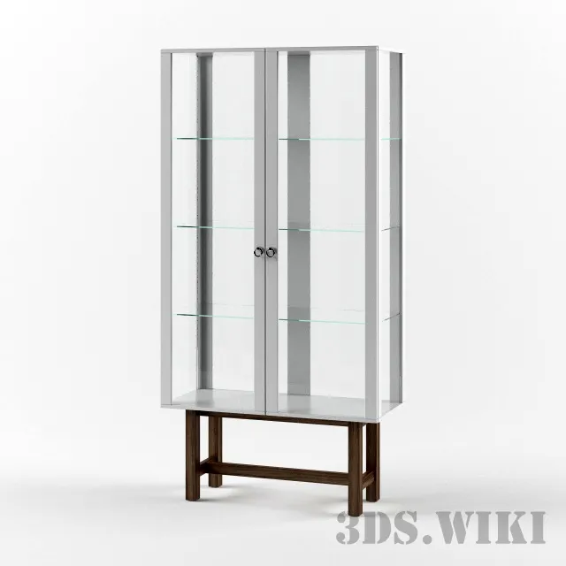 furniture – Glass cabinet STOCKHOLM 3ds Max