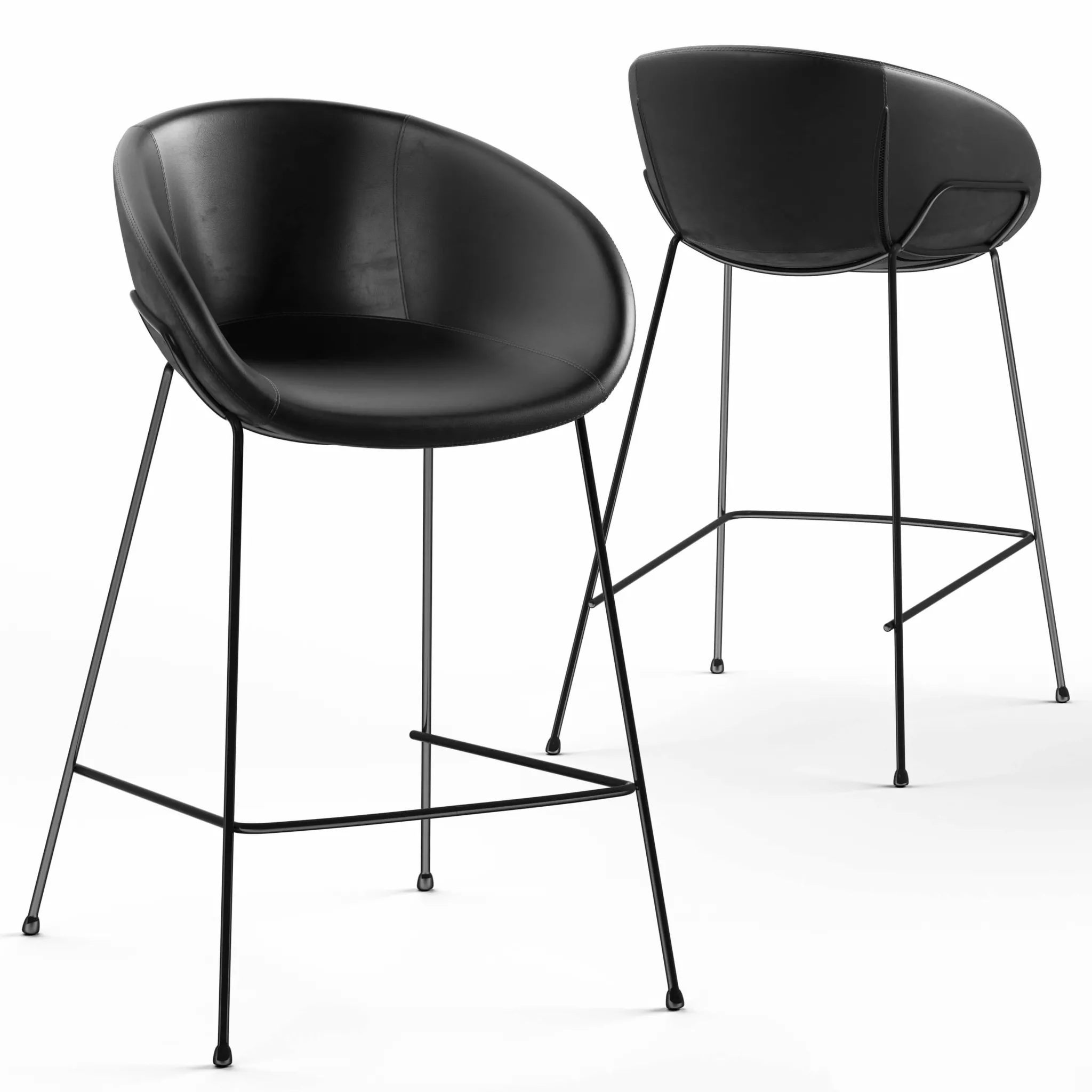 furniture – Globewest Duke Bar chair 3ds Max