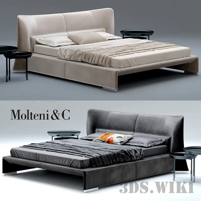 furniture – Glove bed – Molteni & C 3ds Max
