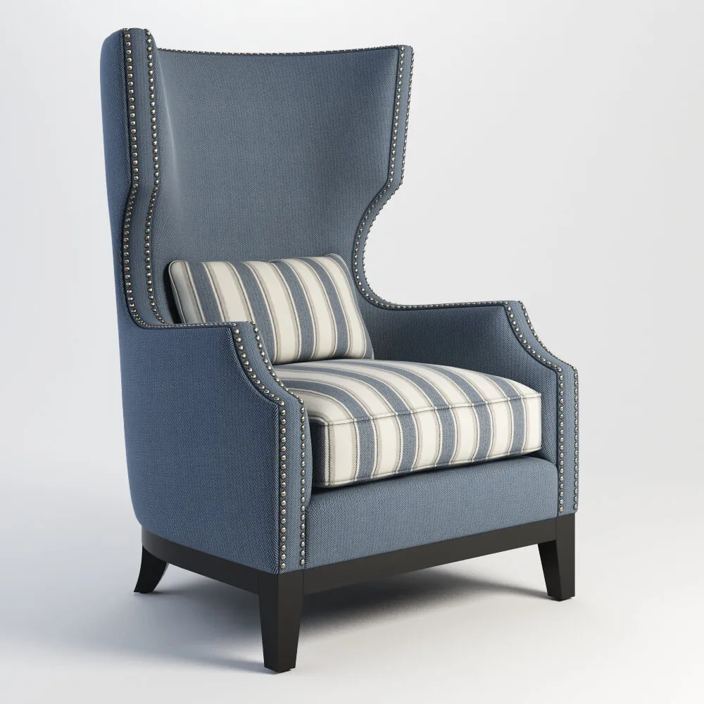 furniture – Gramercy Home armchair 602.024 3ds Max