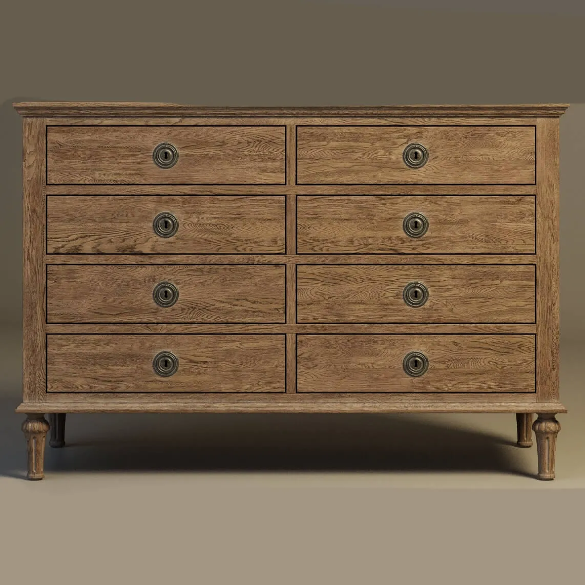 furniture – Gramercy Home  – Cheadle Locker dresser 702.003 3ds Max