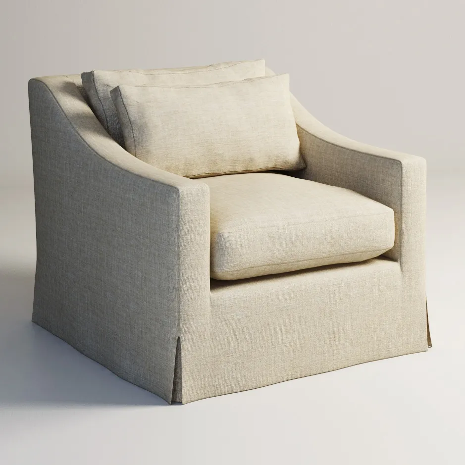 furniture – Gramercy Home – Horley armchair  601.001-F01 3ds Max