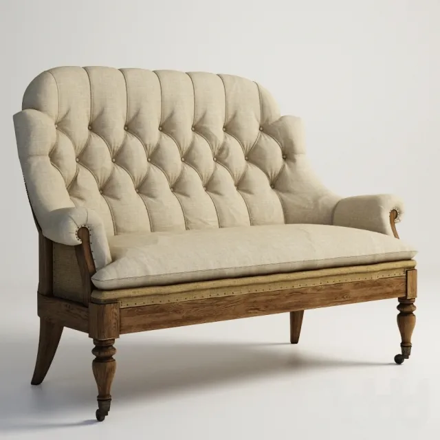 furniture – GRAMERCY HOME – KEMPER DECONSTRUCTED SOFA 105.006-F01 3ds Max