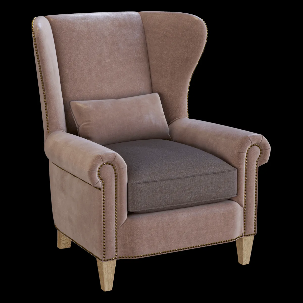 furniture – Gramercy Home – Malonne armchair 3ds Max