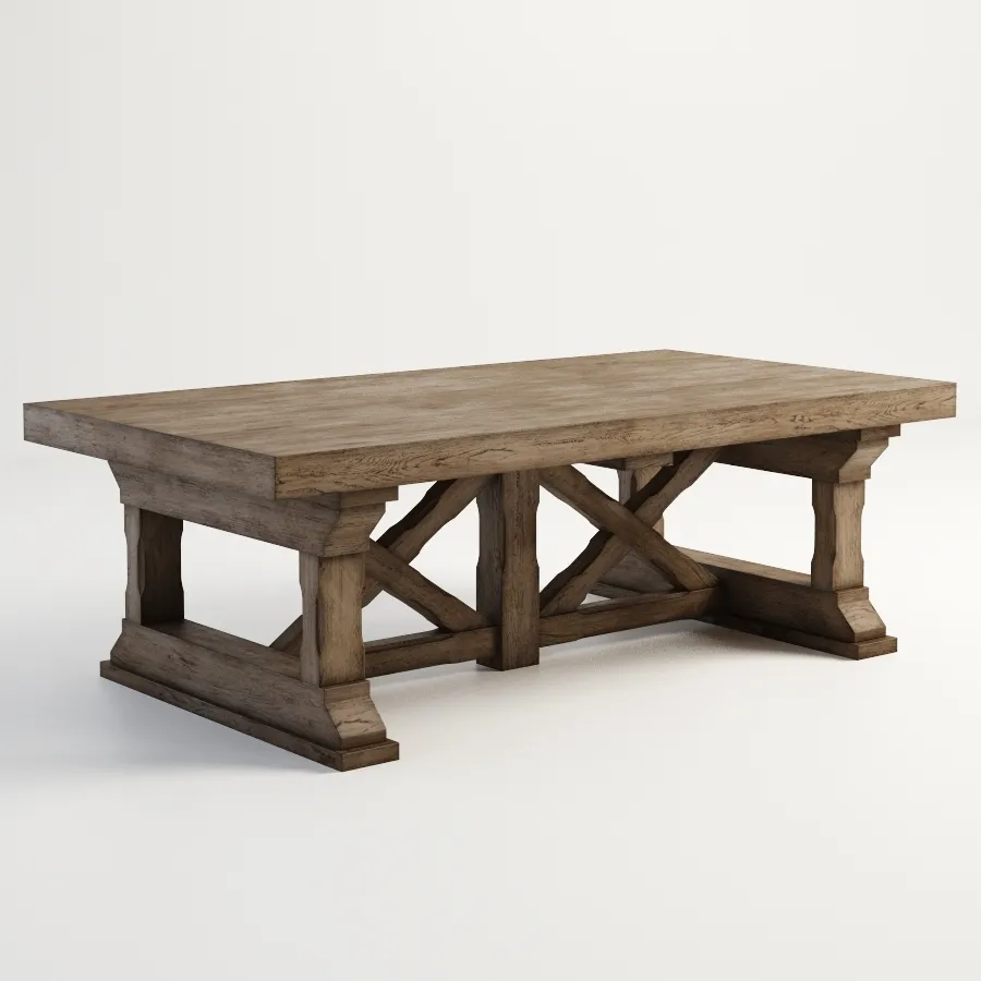 furniture – Gramercy Home – Preston coffee table 521.010-2N7 3ds Max