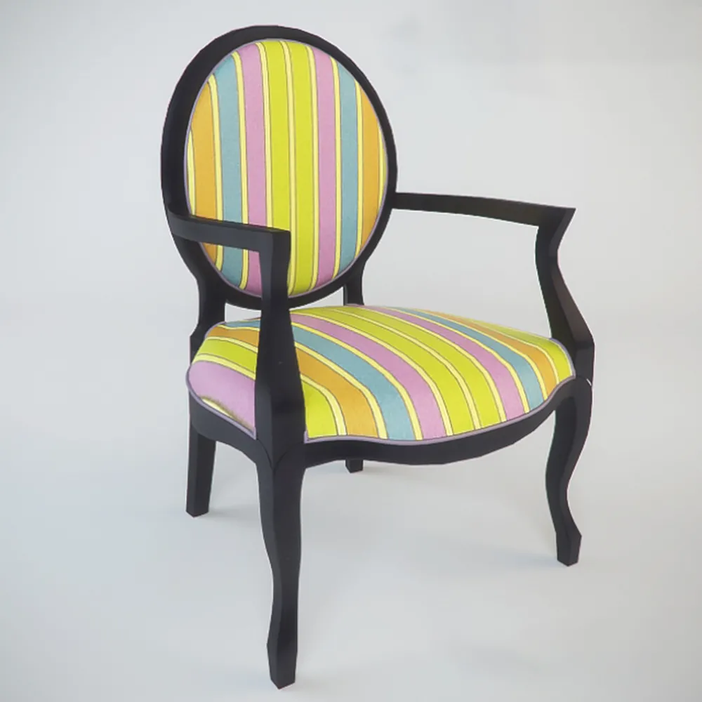 furniture – Grange Chair with Armrests 3ds Max