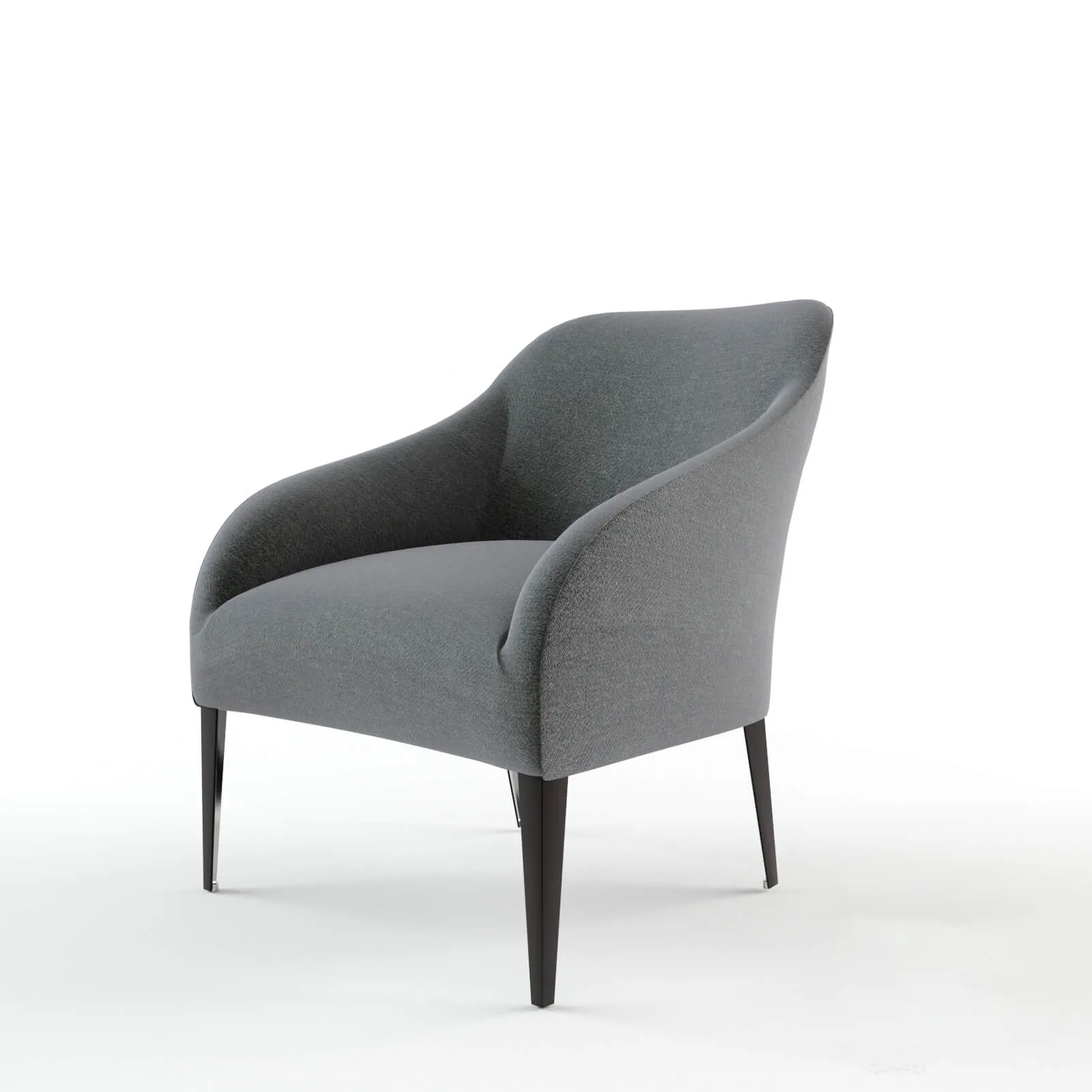 furniture – Grey armchair 004 3ds Max
