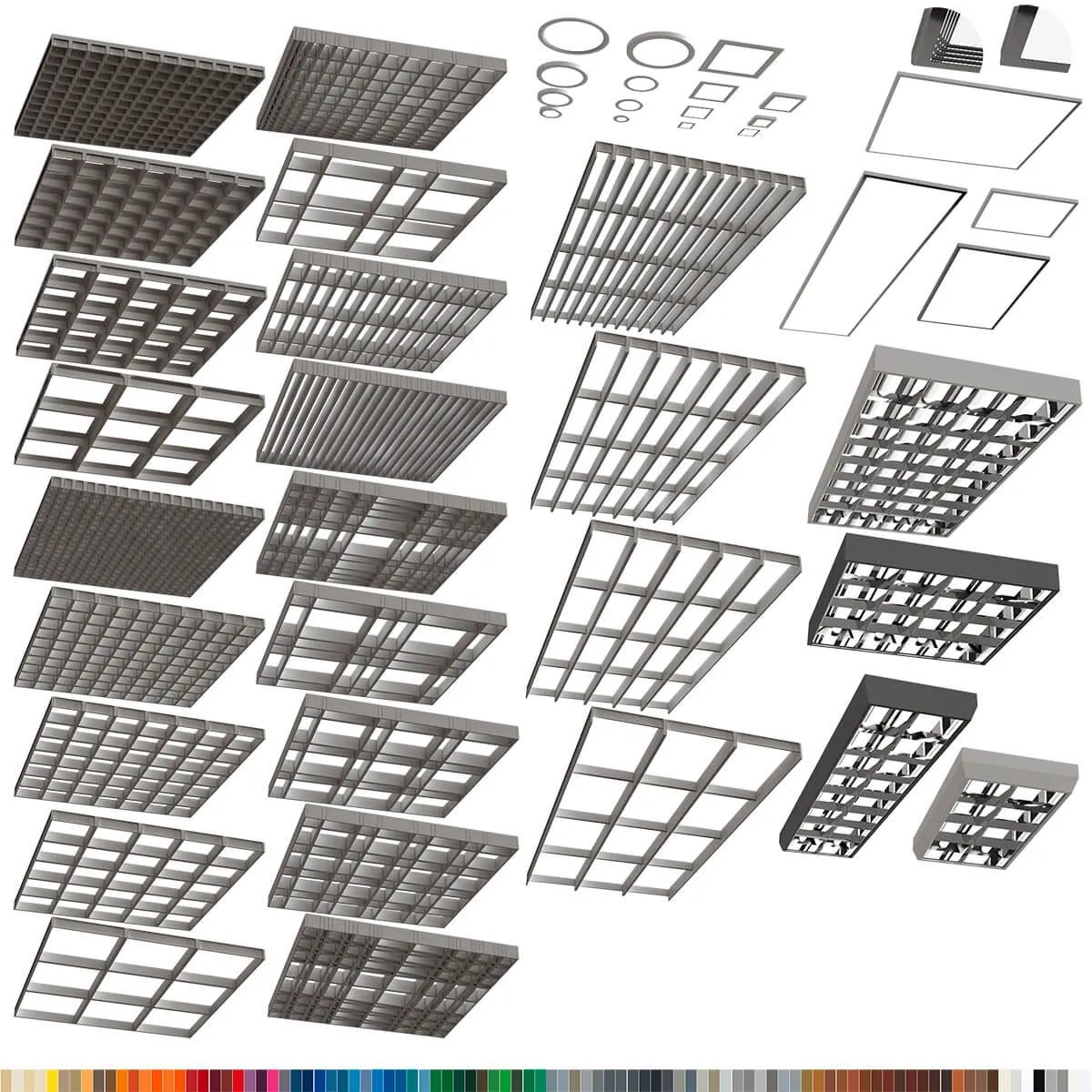 furniture – Griliato ceiling 3ds Max