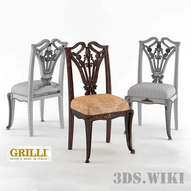 furniture – Grilli chair 3ds Max