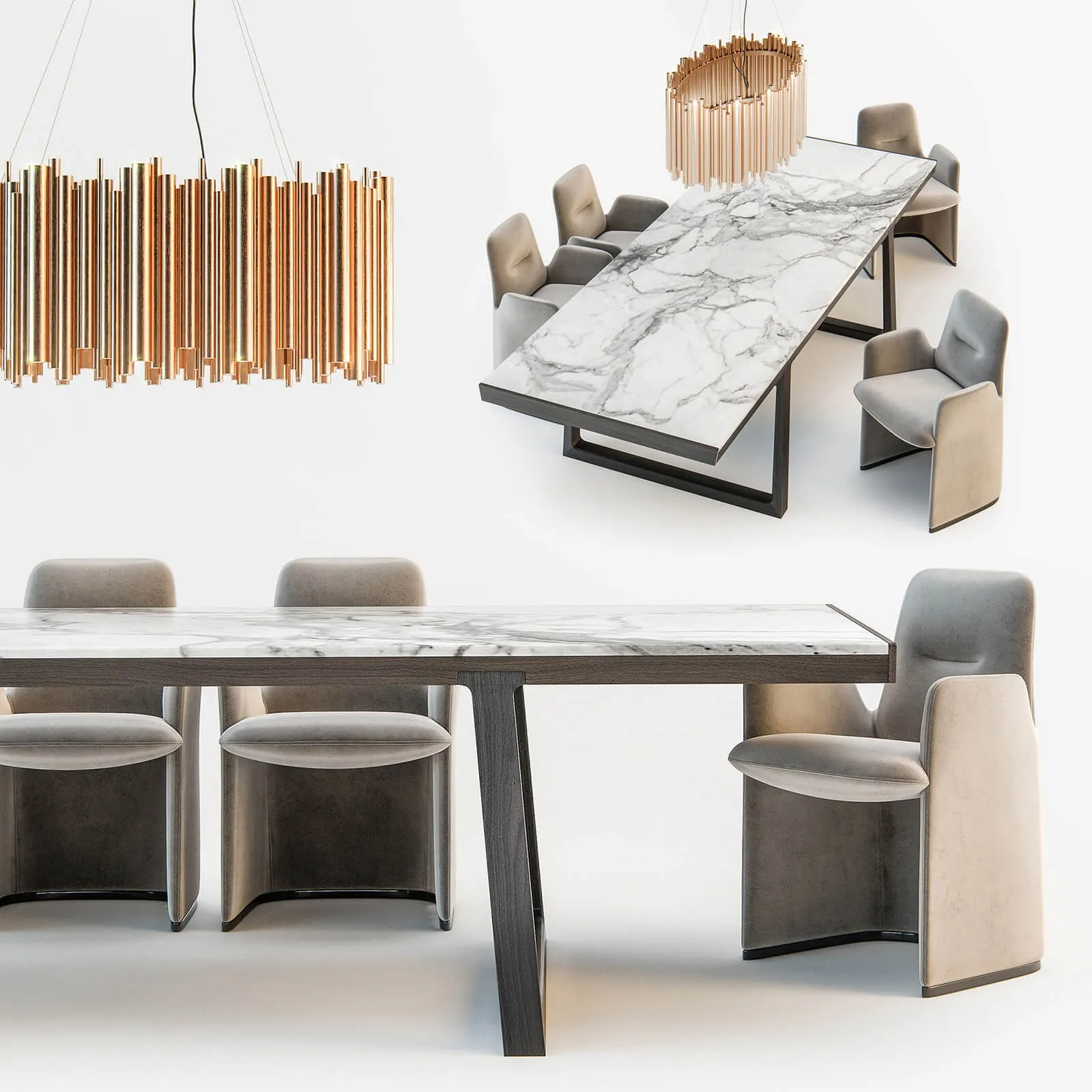 furniture – Guest chai-Opera table 3ds Max