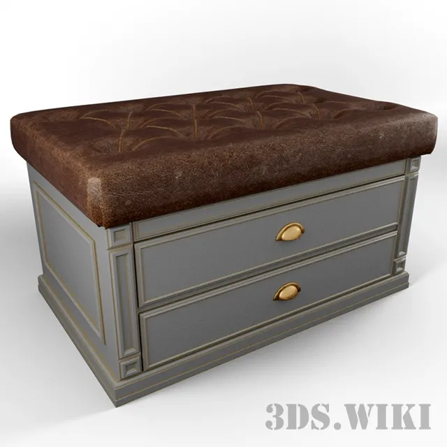 furniture – Hallway bench – Banquette 3ds Max