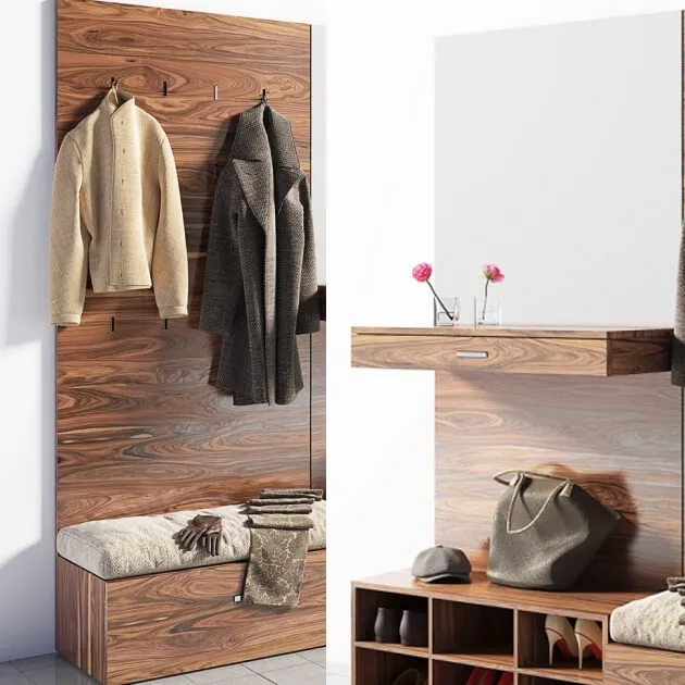 furniture – Hallway set 1 3ds Max